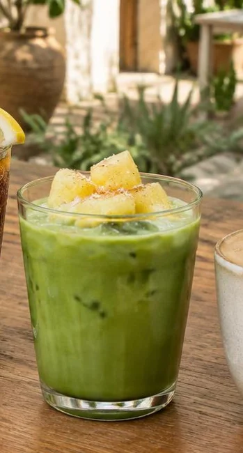 Illustrative photograph of Matcha Piña